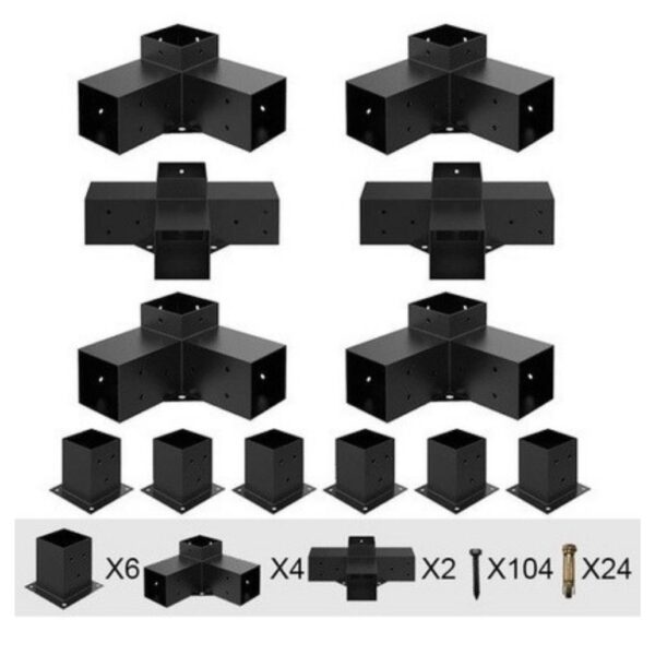 Pergola Braketi (PBK-02B (6X6))