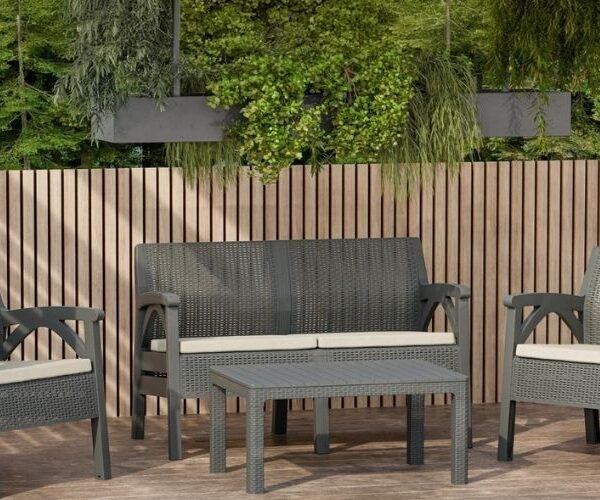 Santana Rattan 4 Kişilik Takım