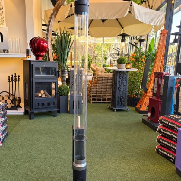 120 CM CAMLI PELET SOBA